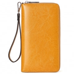 BOSTANTEN Leather Wallets for Women RFID Blocking Zip Around Credit Card Holder Phone Clutch