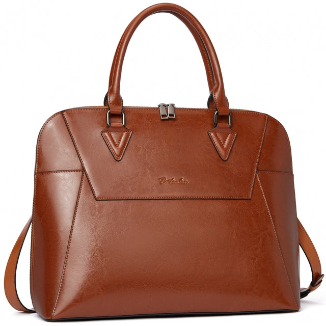 Womens leather satchel online briefcase