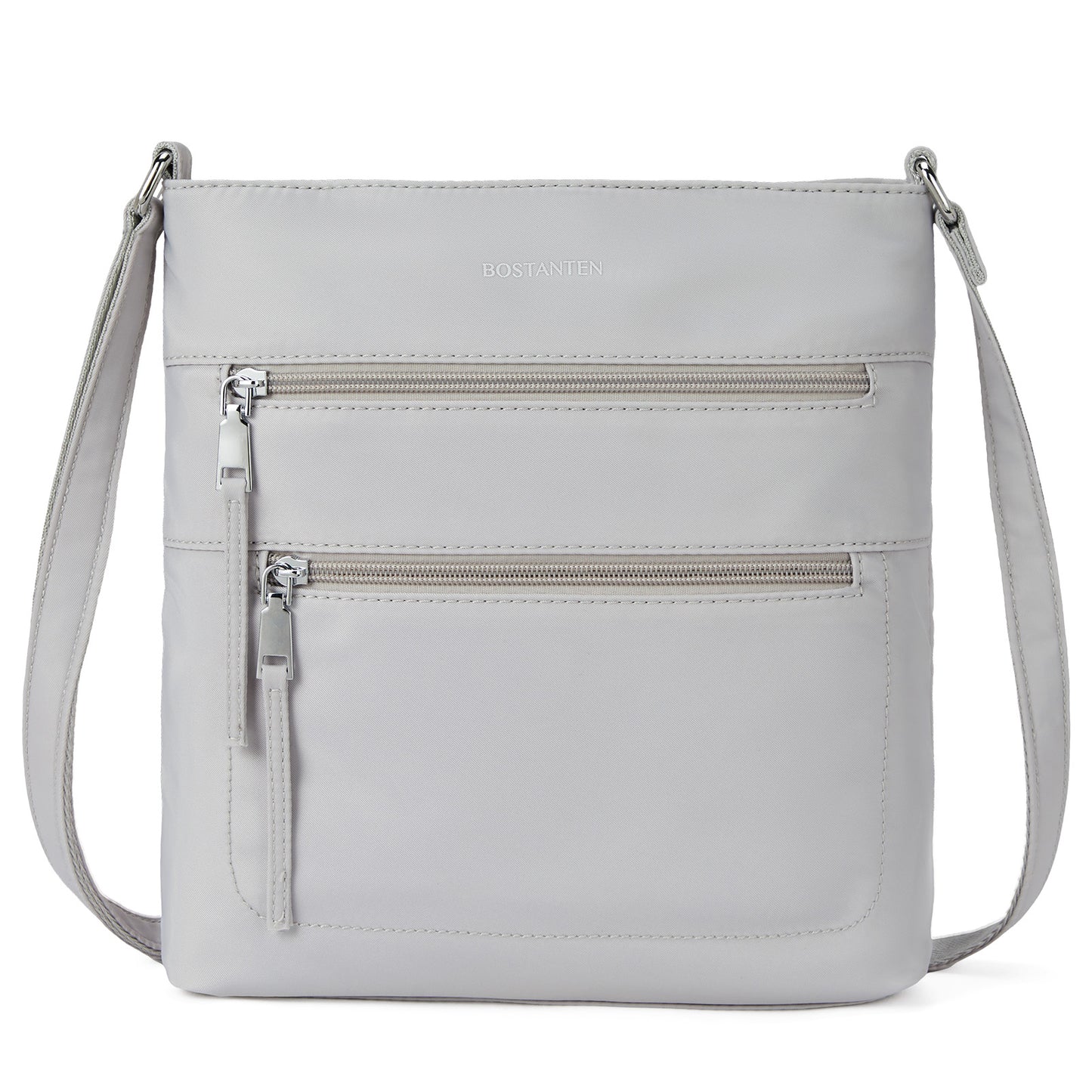 BOSTANTEN Crossbody Bags Purses for Women Trendy Soft Leather Shoulder Handbags with Adjustable Strap Zipper Pocket Medium