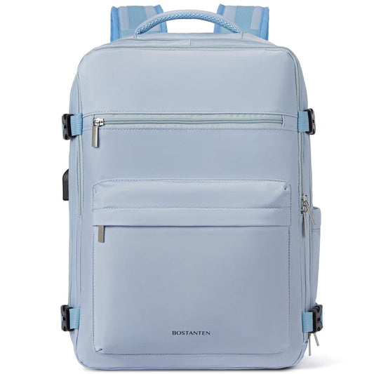 BOSTANTEN Travel Backpack for Women- Flight Approved Carry On Backpack, 15.6" Laptop Backpack Large Lightweight Weekender Bag