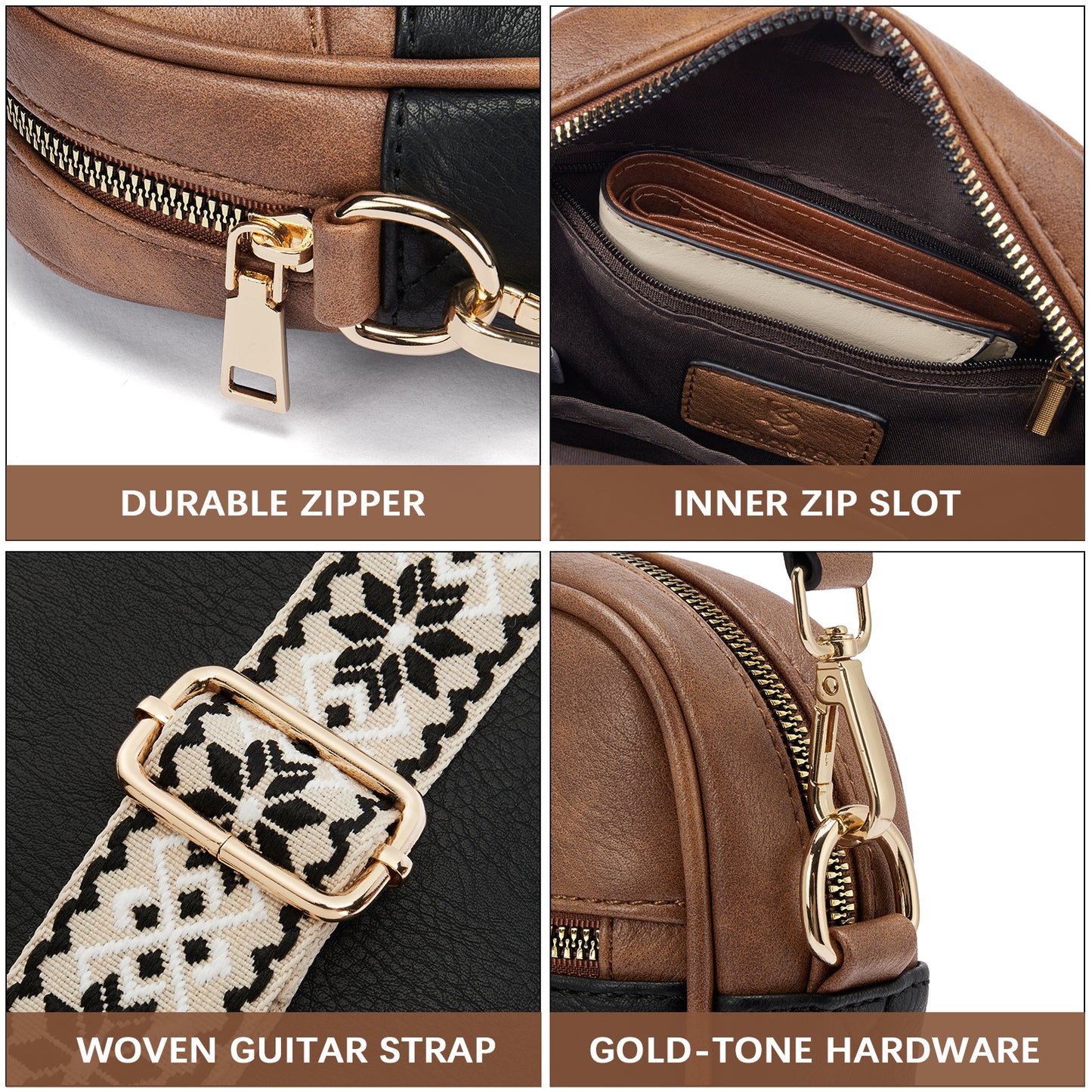 BOSTANTEN Crossbody Phone Bags for Women Small Cross Body Bag Cell Phone Wallet Purses Adjustable Strap