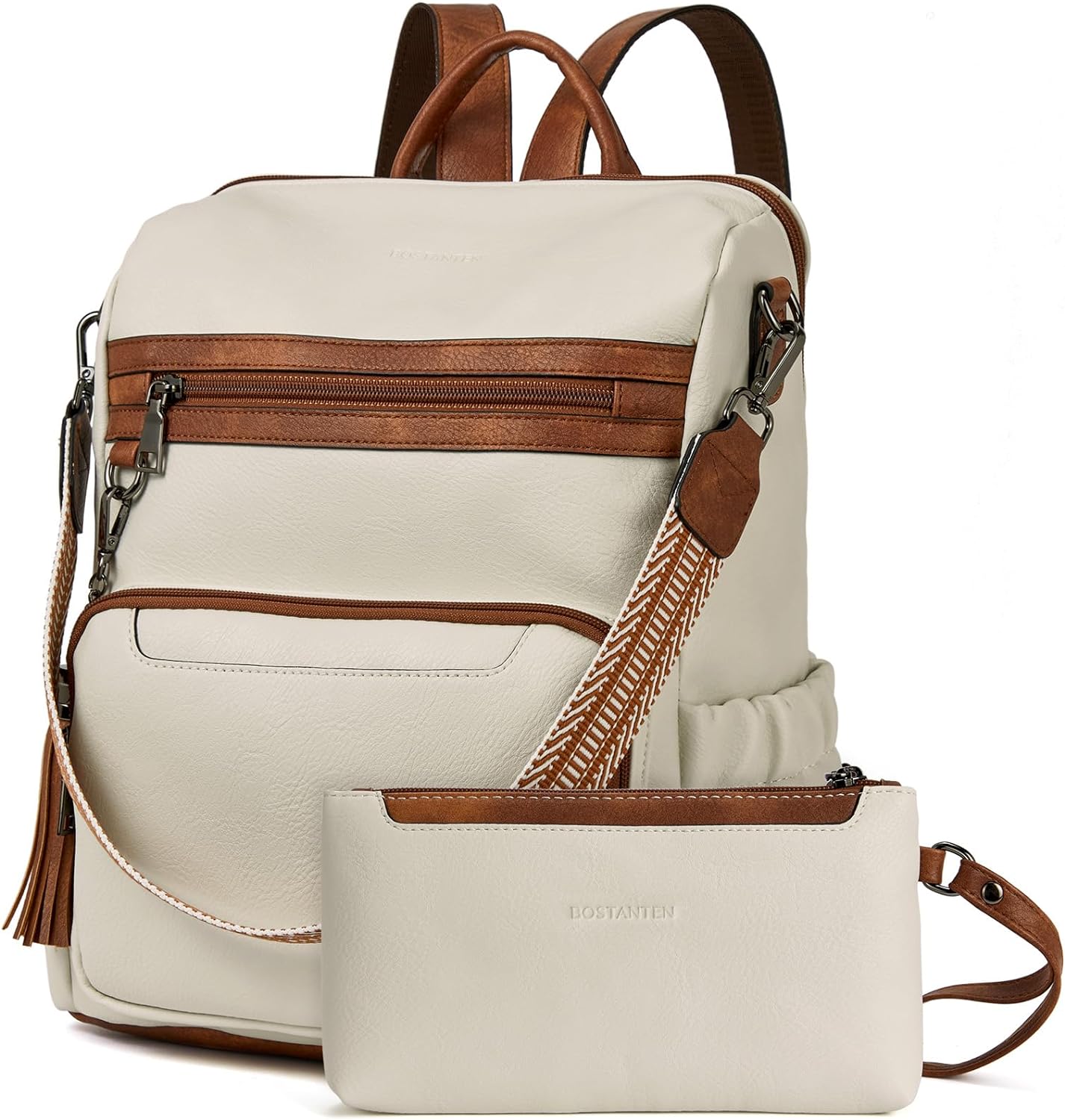 BOSTANTEN Womens Backpack Purse Leather Travel Backpack Fashion