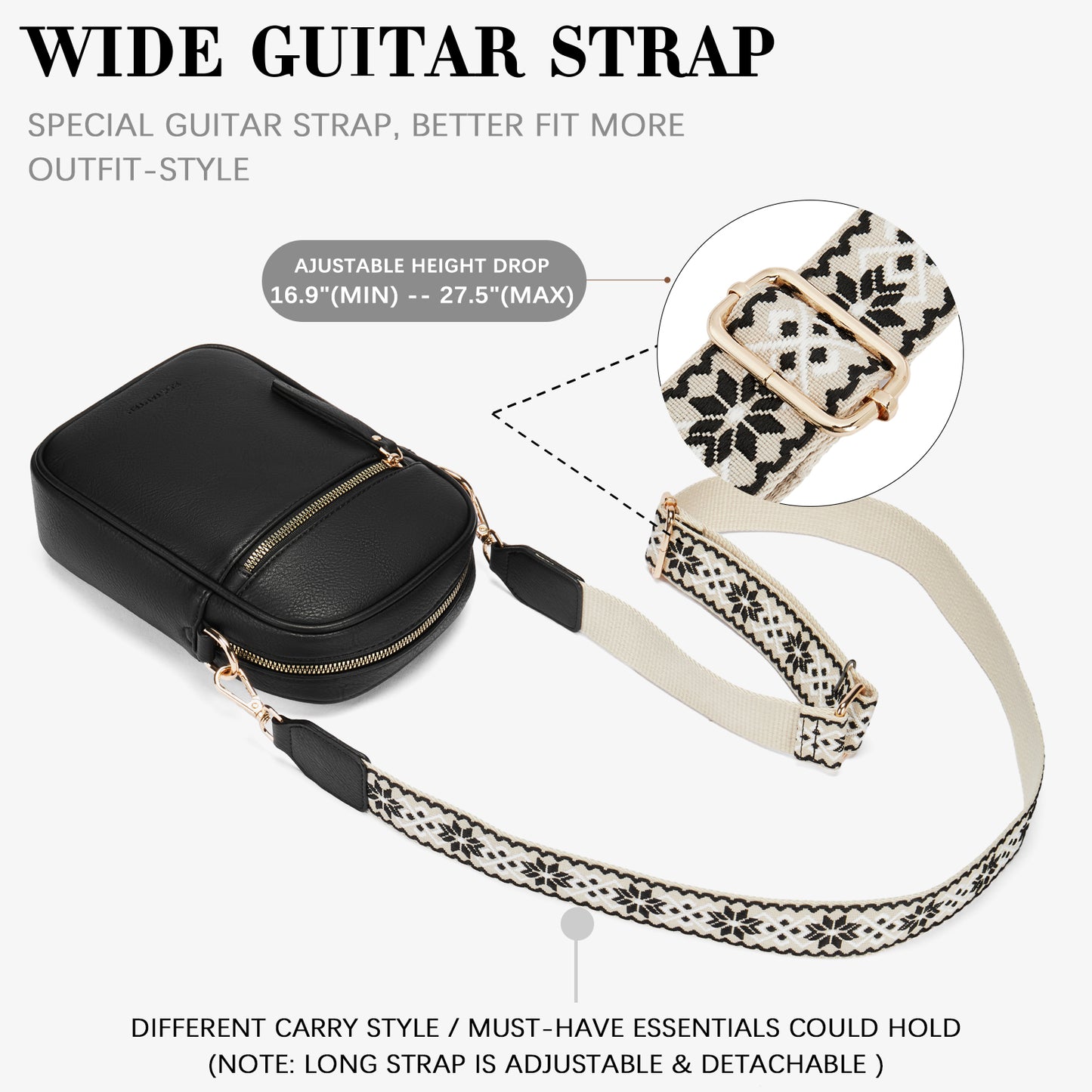 BOSTANTEN Crossbody Phone Bags for Women Small Cross Body Bag Cell Phone Wallet Purses Adjustable Strap