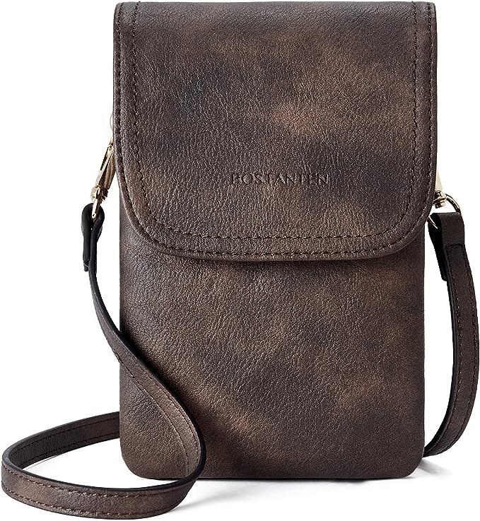 BOSTANTEN Small Crossbody Bags for Women Designer Cell Phone Bag Wallet Purses Adjustable Strap