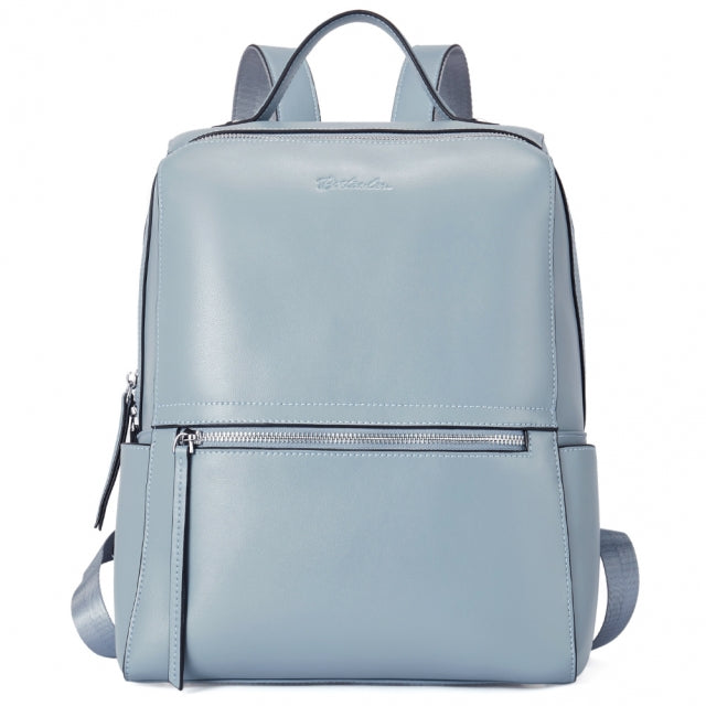 BOSTANTEN Genuine Leather Backpack Purse Fashion Casual College Travel Handbag for Women