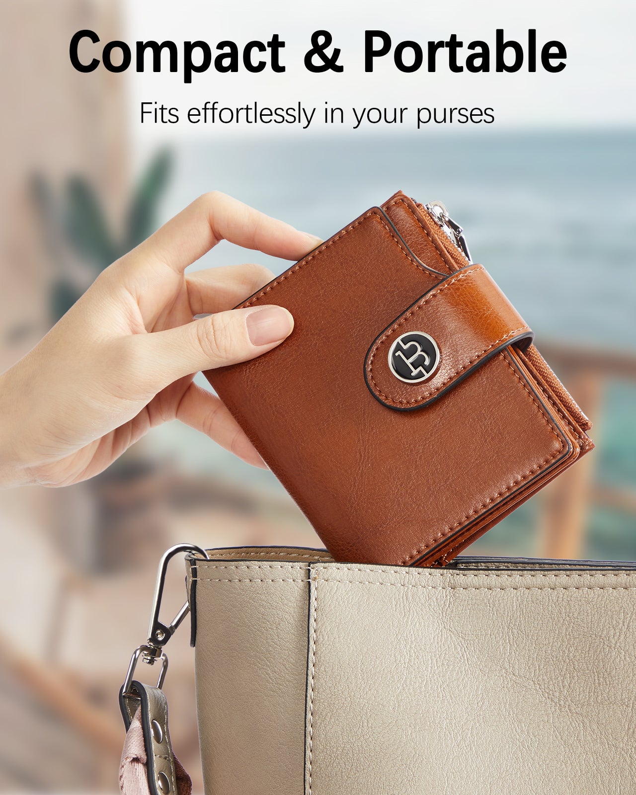 Leather Business Card Holder | Men's RFID Front Pocket Card Wallet |  Saddleback