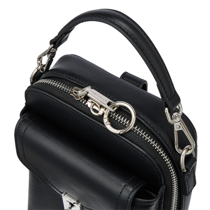 Nevin Vegetable-Tanned Genuine Leather Crossbody Phone Bag