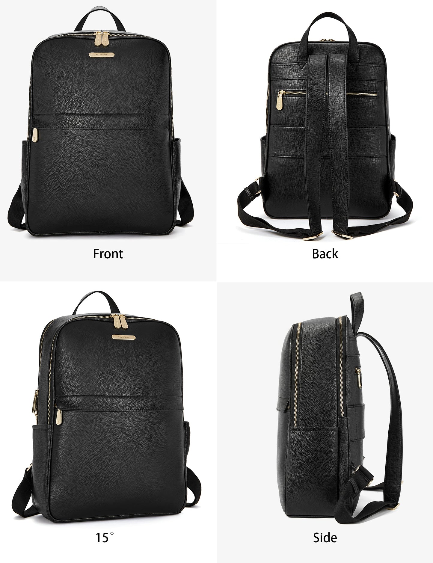 Laptop Backpack for Women - Premium Leather