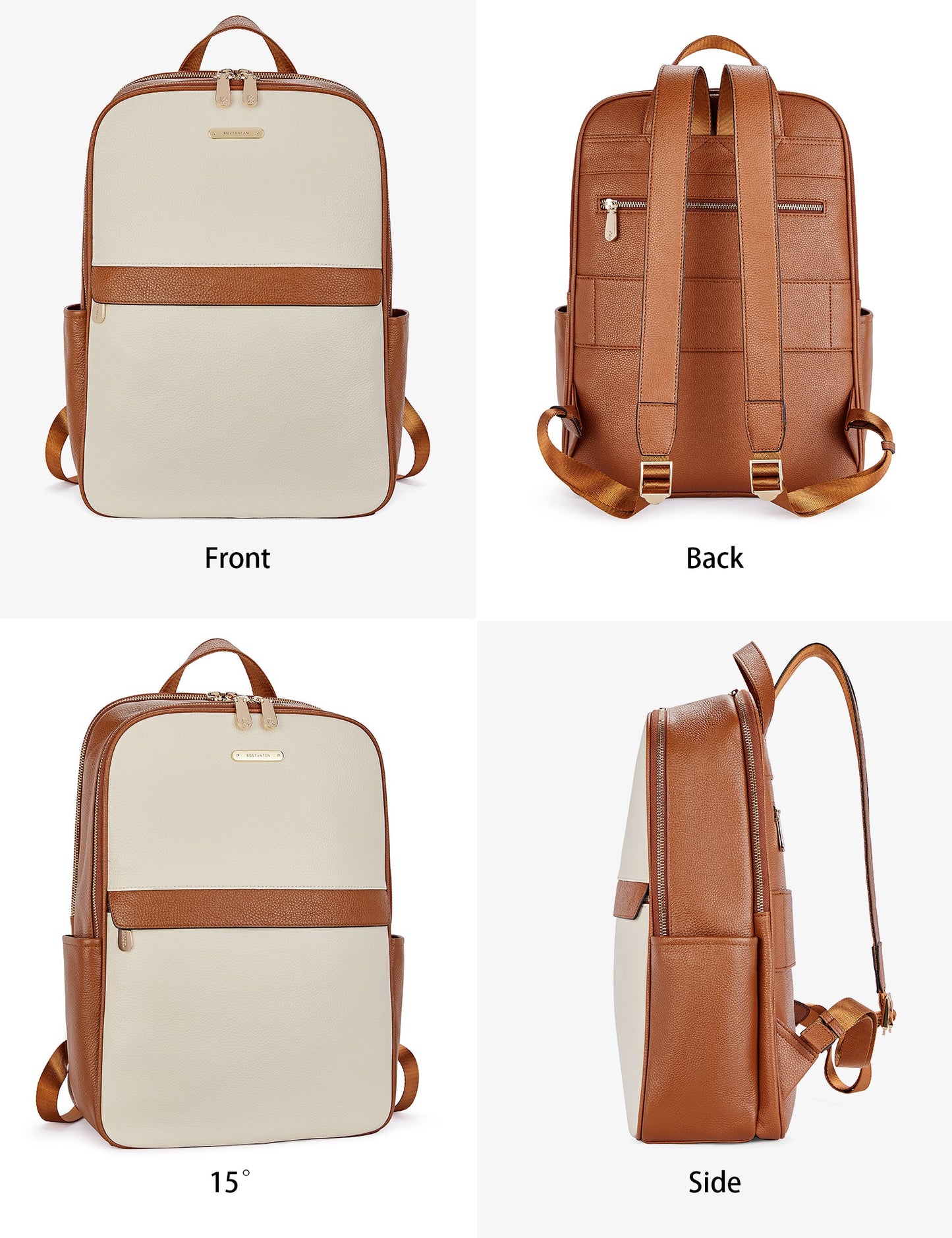 Laptop Backpack for Women - Premium Leather