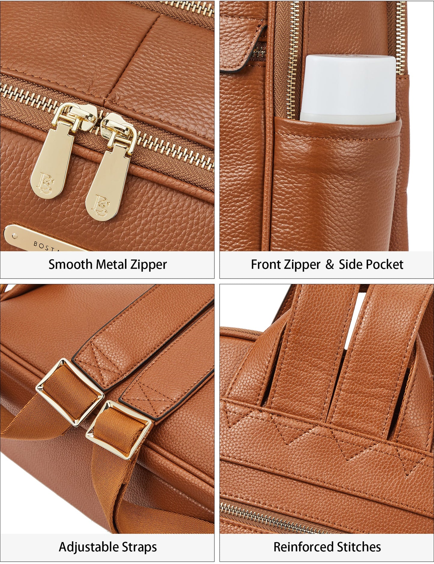 Laptop Backpack for Women - Premium Leather