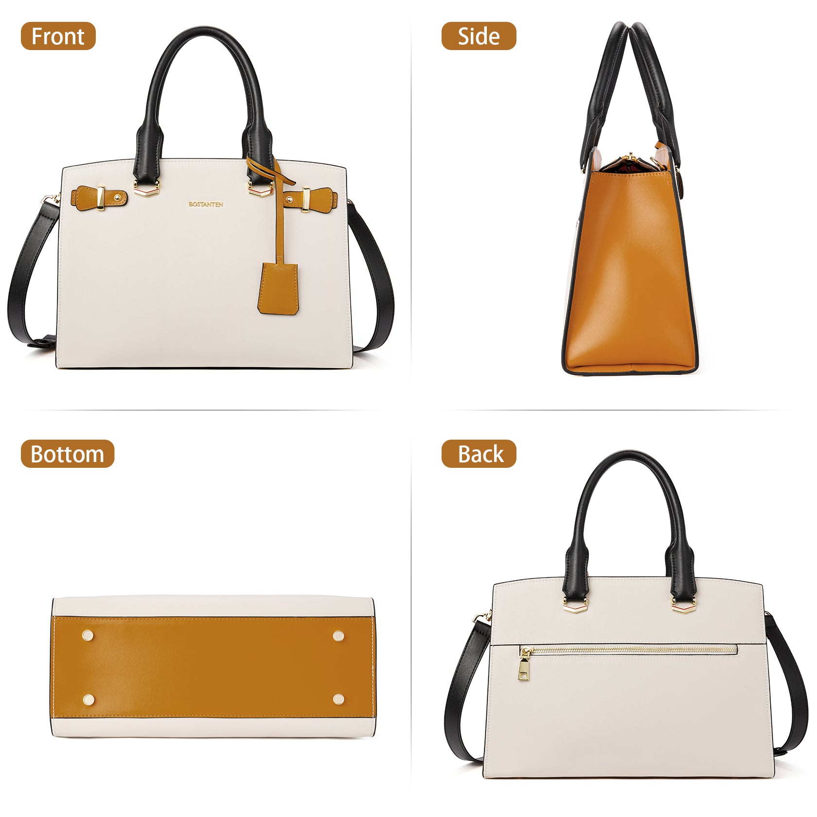 Women Handbag Faux Leather Satchel Bag w/ Padlock and Matching Wallet | Leather  satchel bag, Fashion handbags, Trendy purses