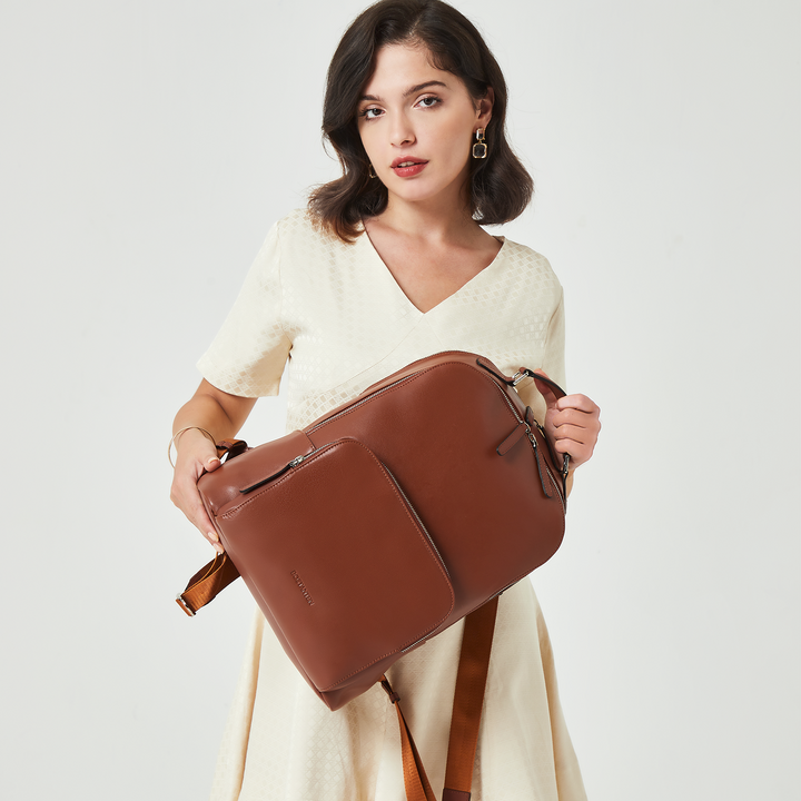 Buy a natural leather handbag for women
