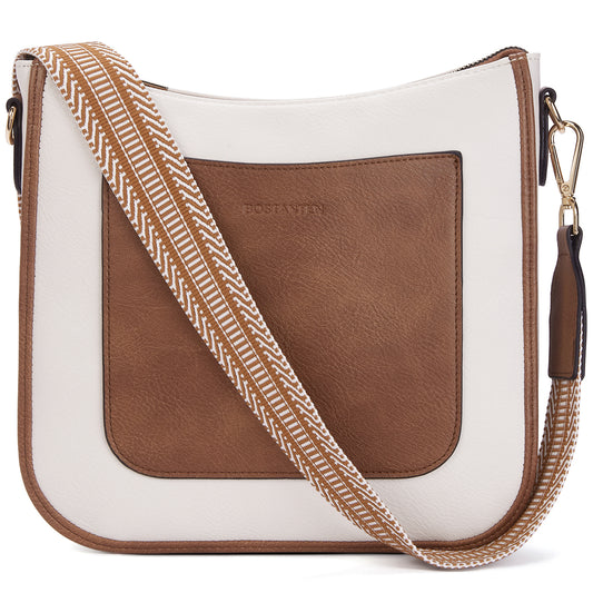 Vintage Design Square Shoulder Bag, Zipper Crossbody Bag, Women's Purse  With Wide Straps & Mini Purse - Temu Australia