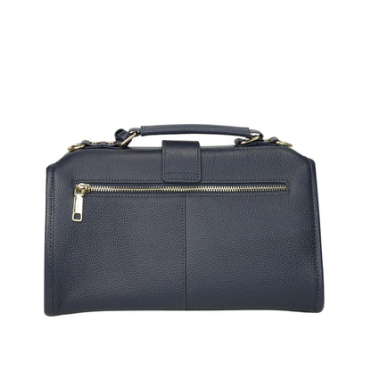 Timeless Grace Doctor Bag - Full Grain Pebble Leather