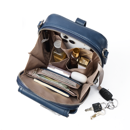 Nevin Vegetable-Tanned Genuine Leather Crossbody Phone Bag