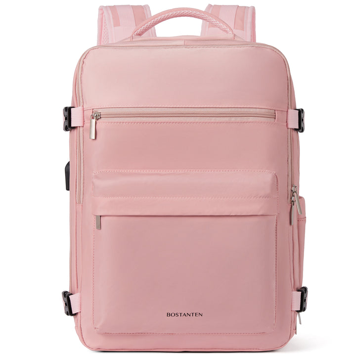 BOSTANTEN Travel Backpack for Women- Flight Approved Carry On Backpack, 15.6" Laptop Backpack Large Lightweight Weekender Bag