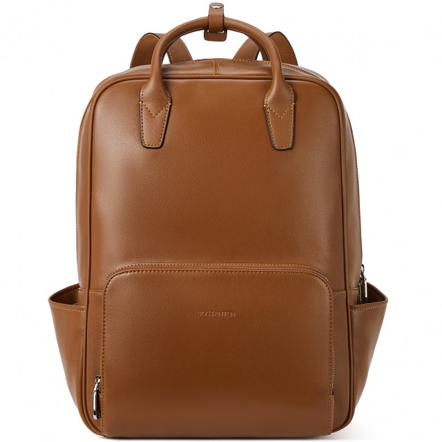 Leather backpack outlet for women laptop