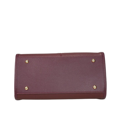 Timeless Grace Doctor Bag - Full Grain Pebble Leather