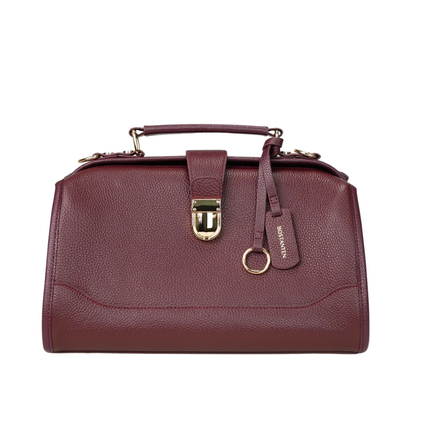 Timeless Grace Doctor Bag - Full Grain Pebble Leather