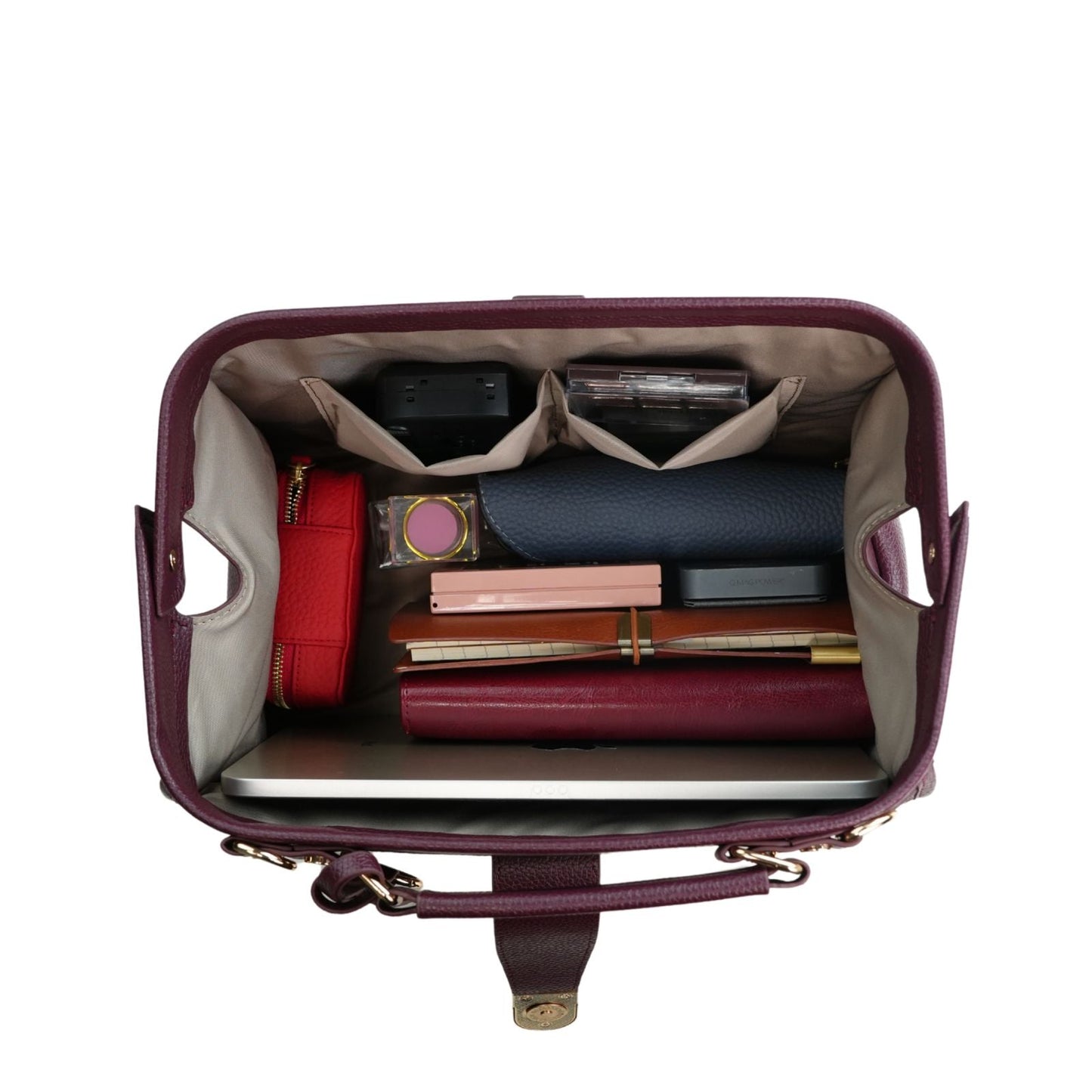 Timeless Grace Doctor Bag - Full Grain Pebble Leather