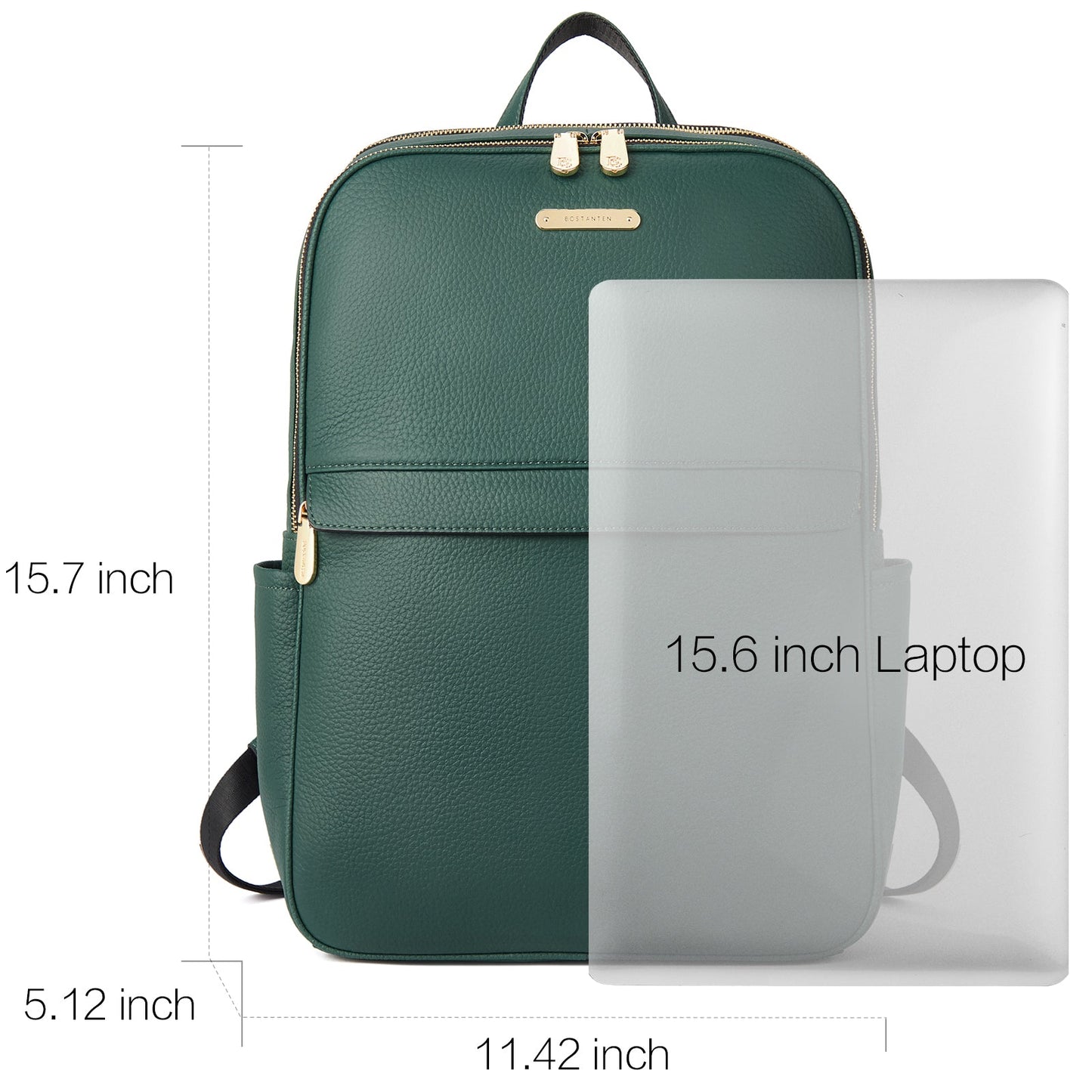 Laptop Backpack for Women - Premium Leather