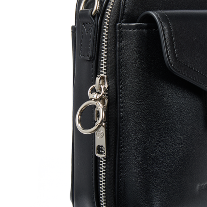 Nevin Vegetable-Tanned Genuine Leather Crossbody Phone Bag