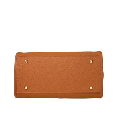 Timeless Grace Doctor Bag - Full Grain Pebble Leather