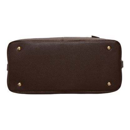 Nevin Genuine Leather Boston Handbag