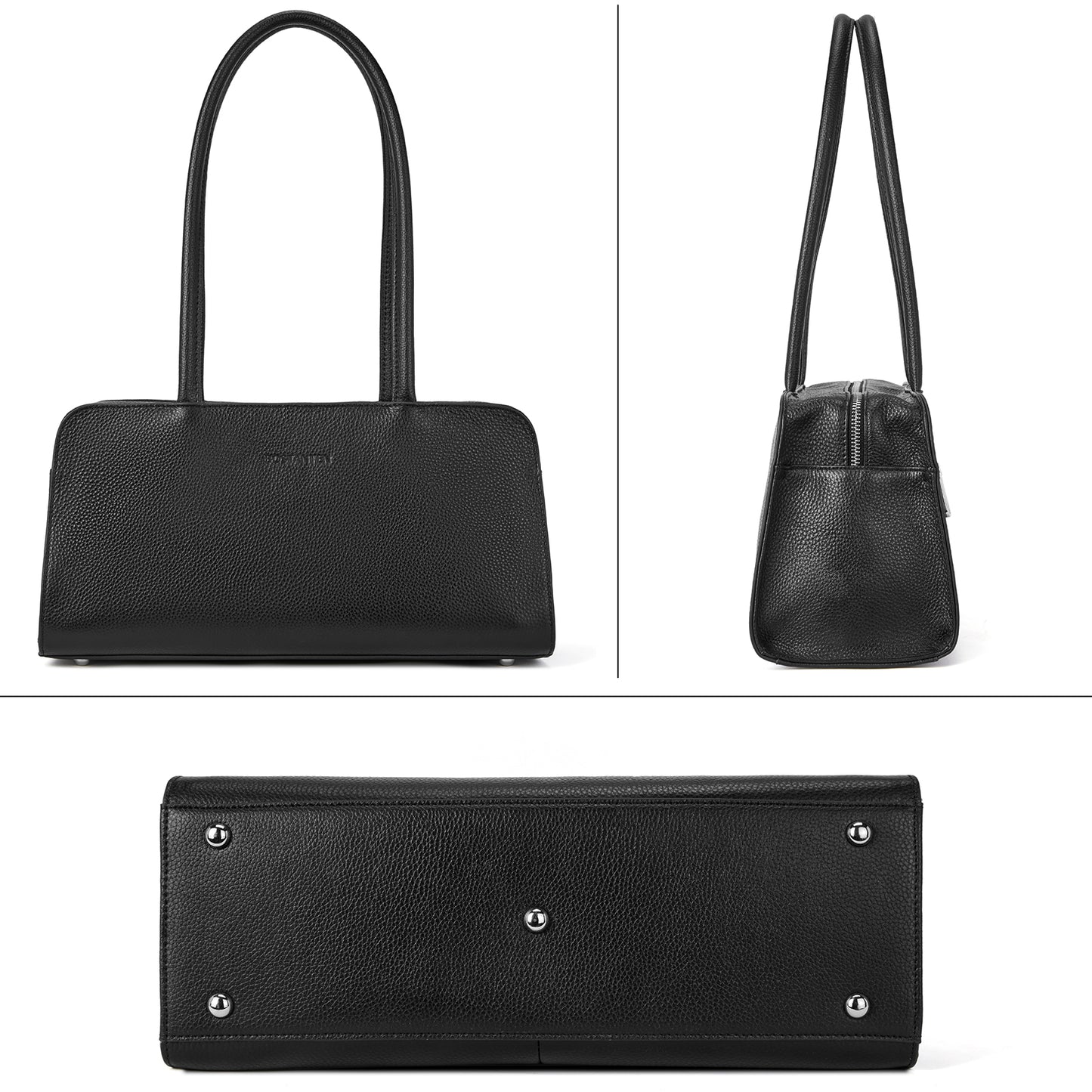 BOSTANTEN Women Designer Handbags Genuine Soft Leather Top Handle Purses and Handbags Satchel Shoulder Bag