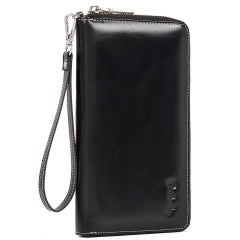 BOSTANTEN Leather Wallets for Women RFID Blocking Zip Around Credit Card Holder Phone Clutch Wristlet