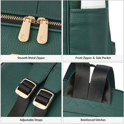 Laptop Backpack for Women - Premium Leather