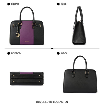 BOSTANTEN Women Purses and Handbags Top Handle Satchel Ladies Designer Shoulder Bags
