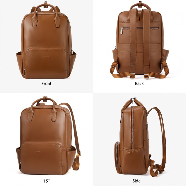 Vintage Backpack Purse Two way Pu Leather Shoulder Bag - Temu