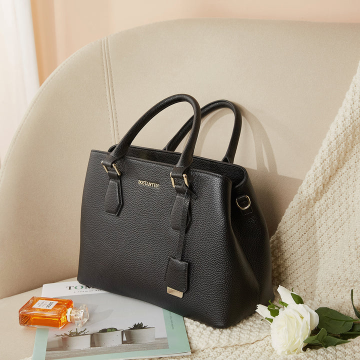 designer black handbag