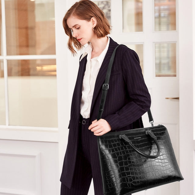 Business Briefcase Womens Work  Laptop Business Handbag Women - 2023  Business - Aliexpress